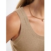 image:imageANRABESS Summer Sleeveless Sweaters for Women Fitted Tank TopsCamel