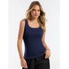 image:imageANRABESS Summer Sleeveless Sweaters for Women Fitted Tank TopsNavy Blue