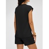 image:imageANRABESS Two Piece Sets for Women 2026 Summer Short Lounge SetBlack