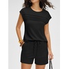 image:imageANRABESS Two Piece Sets for Women 2026 Summer Short Lounge SetBlack