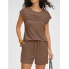 image:imageANRABESS Two Piece Sets for Women 2026 Summer Short Lounge SetBrown