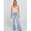 image:imageANRABESS Womens Cropped Tank Tops Scoop Neck Top Ribbed CamiApricot