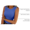 image:imageANRABESS High Neck Tank Tops for Women Summer SleevelessBlue