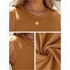 image:imageANRABESS High Neck Tank Tops for Women Summer SleevelessBurnt Orange