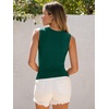 image:imageANRABESS High Neck Tank Tops for Women Summer SleevelessForest