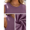 image:imageANRABESS High Neck Tank Tops for Women Summer SleevelessPurple