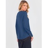 image:imageANRABESS Long Sleeve Shirts for Women Crewneck Basic Tee Striped Tops 2026 Fall Casual Loose Fit T Shirts Fashion OutfitsDeep Blue
