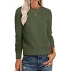 image:imageANRABESS Sweaters for Women Fall Loose Fit LightweightArmy Green