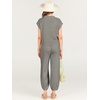 image:imageANRABESS Two Piece Sets for Women Lounge Airport OutfitsGrey