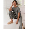 image:imageANRABESS Two Piece Sets for Women Lounge Airport OutfitsGrey