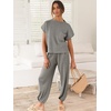 image:imageANRABESS Two Piece Sets for Women Lounge Airport OutfitsGrey