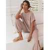 image:imageANRABESS Two Piece Sets for Women Lounge Airport OutfitsLight Pink