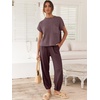 image:imageANRABESS Two Piece Sets for Women Lounge Airport OutfitsNutmeg