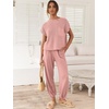 image:imageANRABESS Two Piece Sets for Women Lounge Airport OutfitsPink