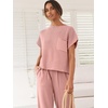 image:imageANRABESS Two Piece Sets for Women Lounge Airport OutfitsPink