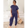 image:imageANRABESS Two Piece Sets for Women Lounge Airport OutfitsPurple