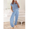 image:imageANRABESS Two Piece Sets for Women Lounge Airport OutfitsSky