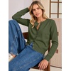 image:imageANRABESS Women Lightweight Button Down Cardigan SweatersArmy Green