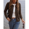 image:imageANRABESS Women Lightweight Button Down Cardigan SweatersBrown