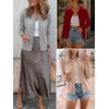 image:imageANRABESS Women Lightweight Button Down Cardigan SweatersGrey