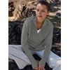 image:imageANRABESS Women Long Sleeve Quarter Zip Pullover Fall SweaterArmy Green