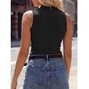 image:imageANRABESS Women Wool Blend Mock Neck Sweaters TankBlack