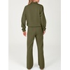 image:imageANRABESS Womens 2 Piece Lounge Set Color Block Tracksuit SweatsuitArmy White