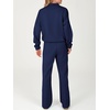 image:imageANRABESS Womens 2 Piece Lounge Set Color Block Tracksuit SweatsuitNavy White