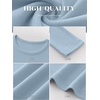 image:imageANRABESS Womens 2 Piece Outfits Fall Fleece Matching Lounge SetsBlue