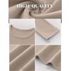 image:imageANRABESS Womens 2 Piece Outfits Fall Fleece Matching Lounge SetsGrey Camel