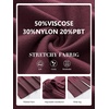 image:imageANRABESS Womens 2 Piece Outfits Oversized Knit Sweater SetBurgundy
