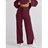image:imageANRABESS Womens 2 Piece Outfits Oversized Knit Sweater SetBurgundy