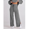 image:imageANRABESS Womens 2 Piece Outfits Oversized Knit Sweater SetGray
