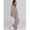 image:imageANRABESS Womens 2 Piece Outfits Oversized Knit Sweater SetRed Apricot