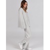 image:imageANRABESS Womens 2 Piece Outfits Oversized Knit Sweater SetSmoky Gray