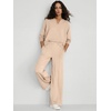 image:imageANRABESS Womens 2 Piece Outfits V Neck Sweatsuit Lounge SetsAlmond