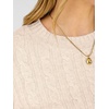 image:imageANRABESS Womens Cable Knit Fall Lightweight Cropped SweatersAlmond