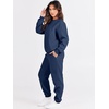 image:imageANRABESS Womens Lounge Set Sweatsuits for Women Fall 2 Piece Jogger PantsNavy Blue