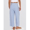 image:imageANRABESS Womens Striped Gingham Palazzo PantsBlue White Stripe