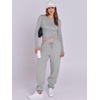 image:imageANRABESS Womens Sweatsuits 2 Piece Outfits Joggers SetsLight Grey