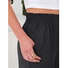 image:imageANRABESS Womens Wide Leg Pants Cropped Work Palazzo TrousersBlack
