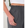 image:imageANRABESS Womens Wide Leg Pants Cropped Work Palazzo TrousersDark Gray