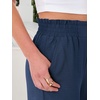 image:imageANRABESS Womens Wide Leg Pants Cropped Work Palazzo TrousersNavy Blue