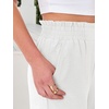 image:imageANRABESS Womens Wide Leg Pants Cropped Work Palazzo TrousersWhite