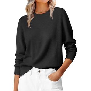 image:imageANRABESS Sweaters for Women Fall Loose Fit LightweightBlack