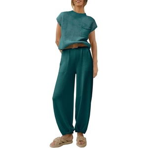image:imageANRABESS Two Piece Sets for Women Lounge Airport OutfitsBlue