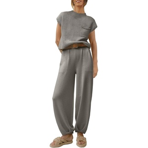 image:imageANRABESS Two Piece Sets for Women Lounge Airport OutfitsGrey
