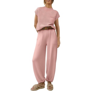 image:imageANRABESS Two Piece Sets for Women Lounge Airport OutfitsPink