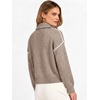 image:imageANRABESS Cropped Sweaters for Women Quarter Zip Pullover 2026 Fall OutfitsTan