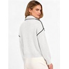 image:imageANRABESS Cropped Sweaters for Women Quarter Zip Pullover 2026 Fall OutfitsWhite